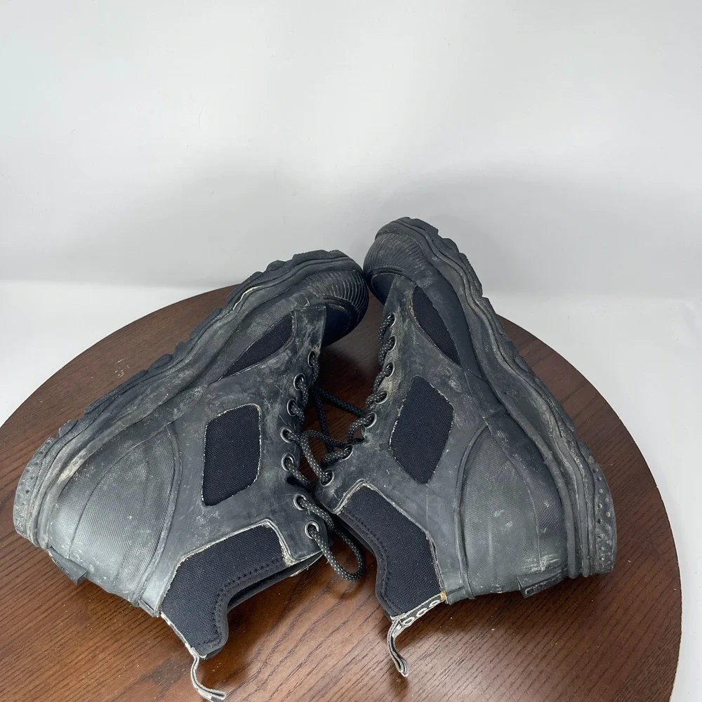 Bogs Jamison Shoes Mens 44‎ / 11 Black Comfort Rubber Waterproof Hiking Boots